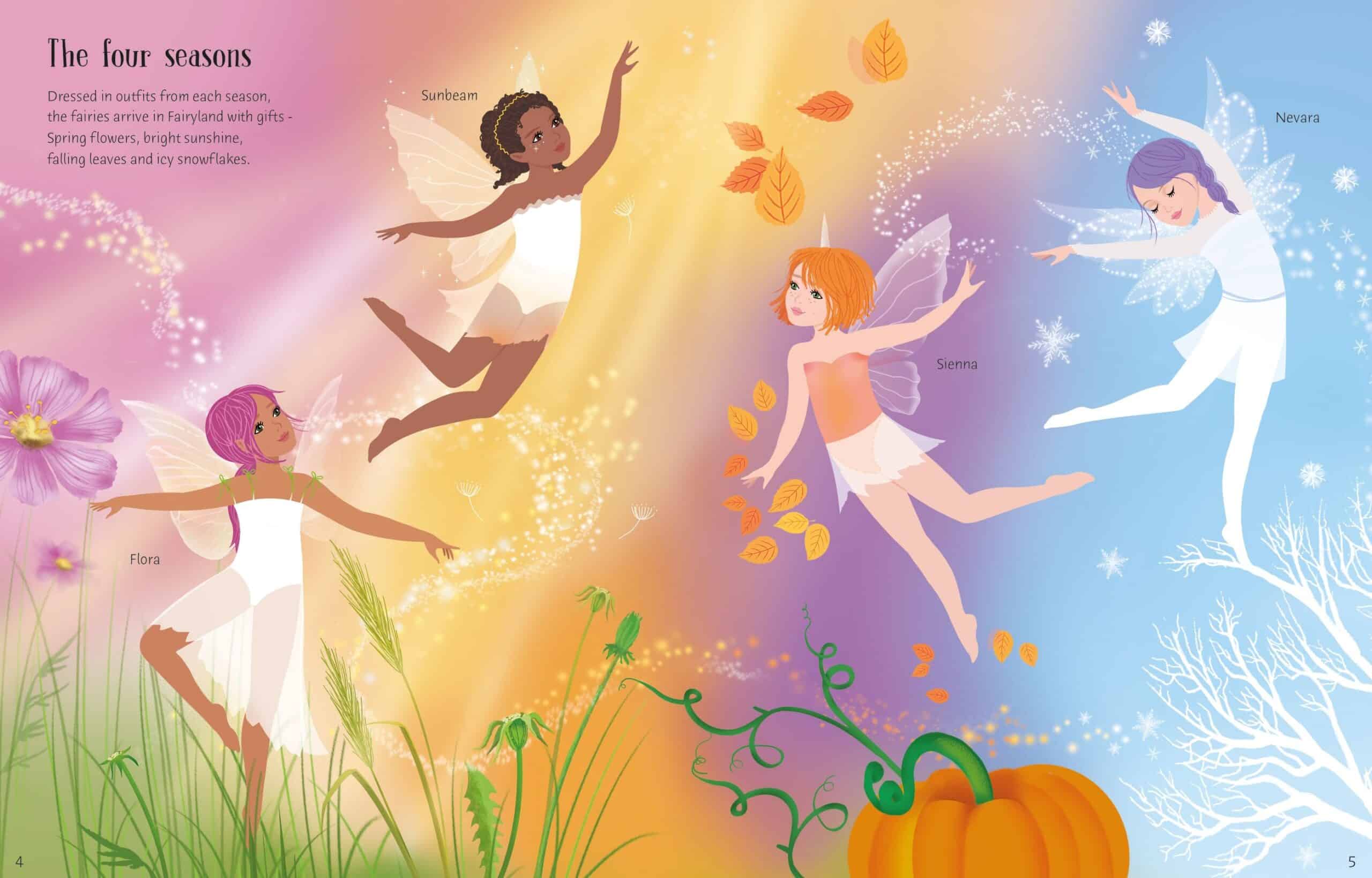 Carte pentru copii - Sticker Dolly Dressing Ballet and Dancing Fairies