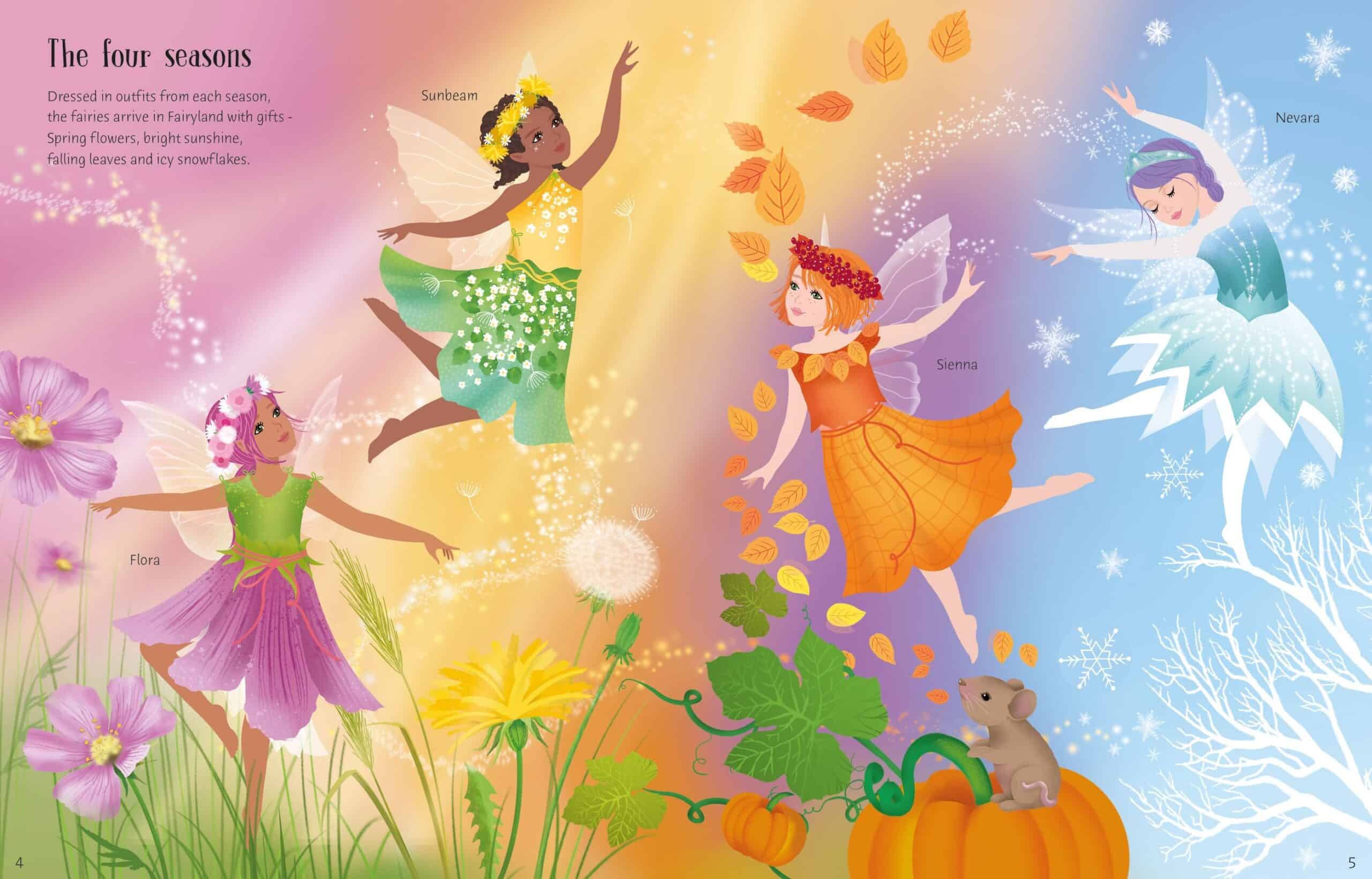 Carte pentru copii - Sticker Dolly Dressing Ballet and Dancing Fairies