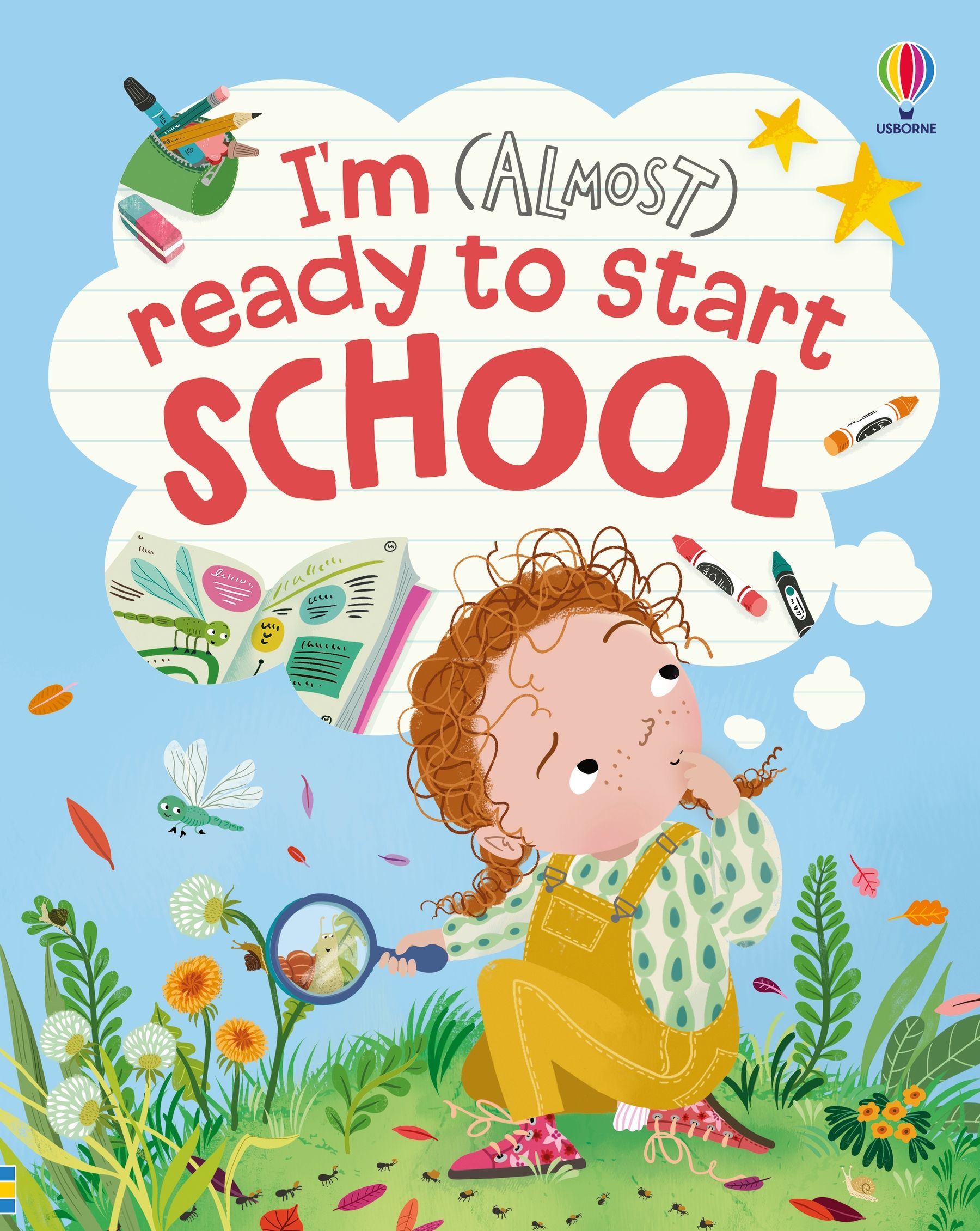 Carte ilustrată, I'm (almost) ready to start school, Usborne + 2 ani