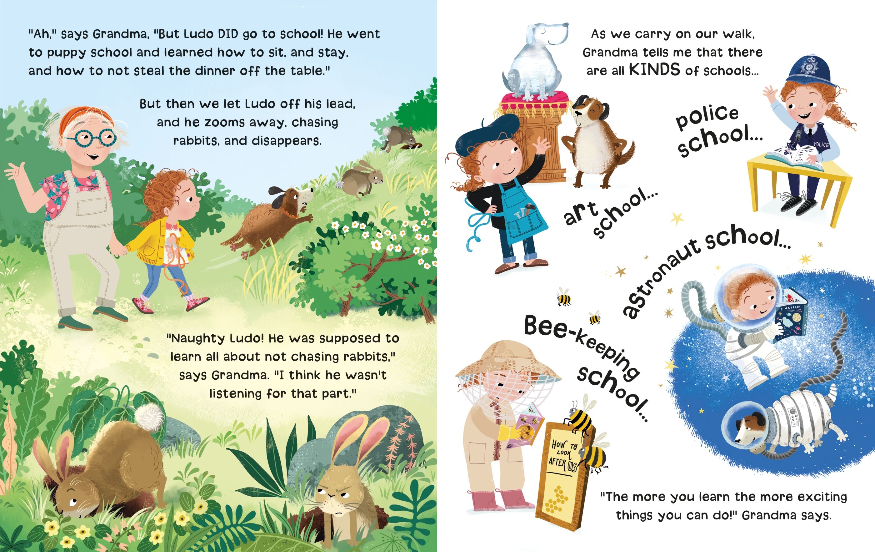 Carte ilustrată, I'm (almost) ready to start school, Usborne + 2 ani