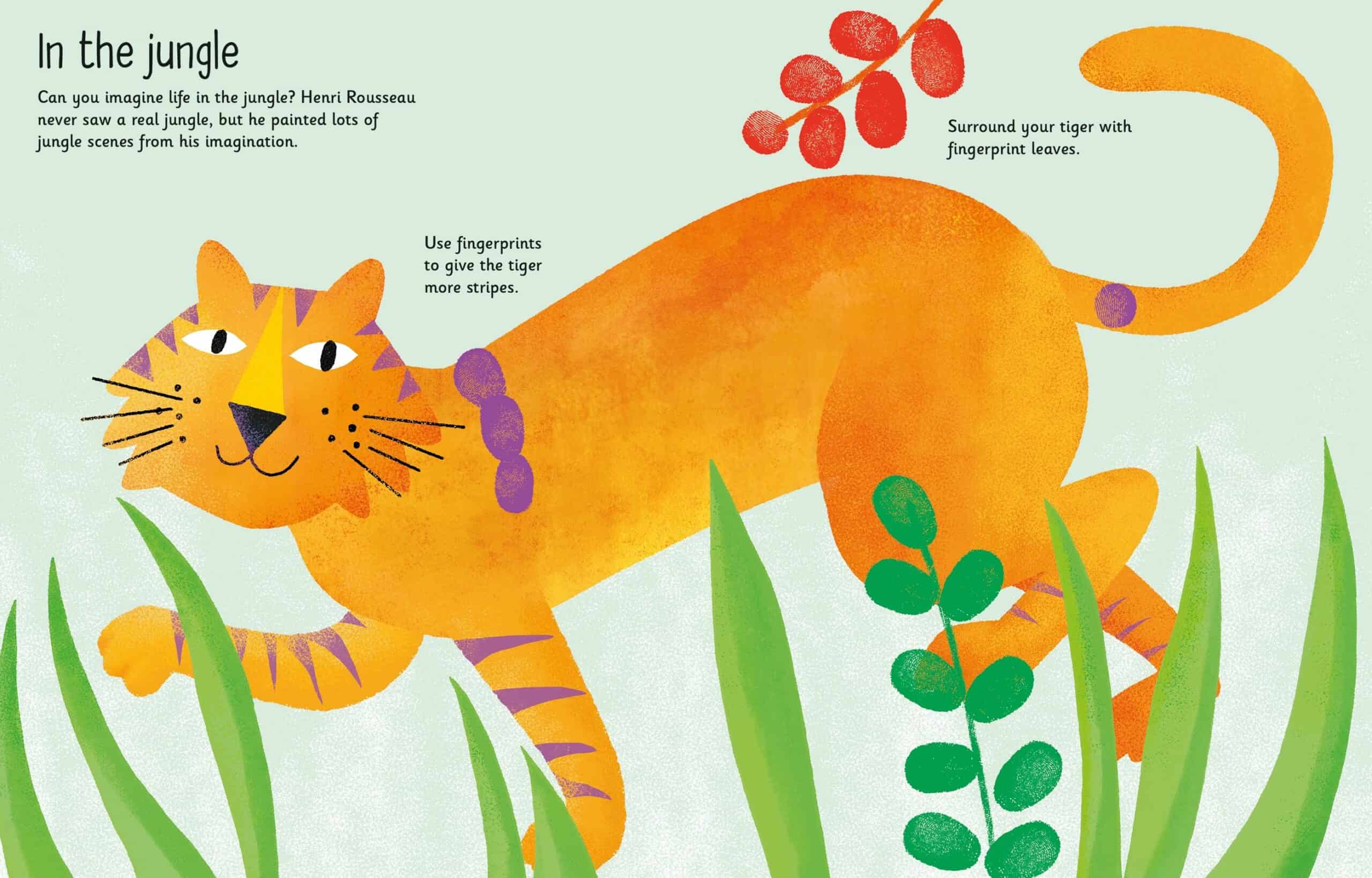 Carte pentru copii - Fingerprint Activities Art
