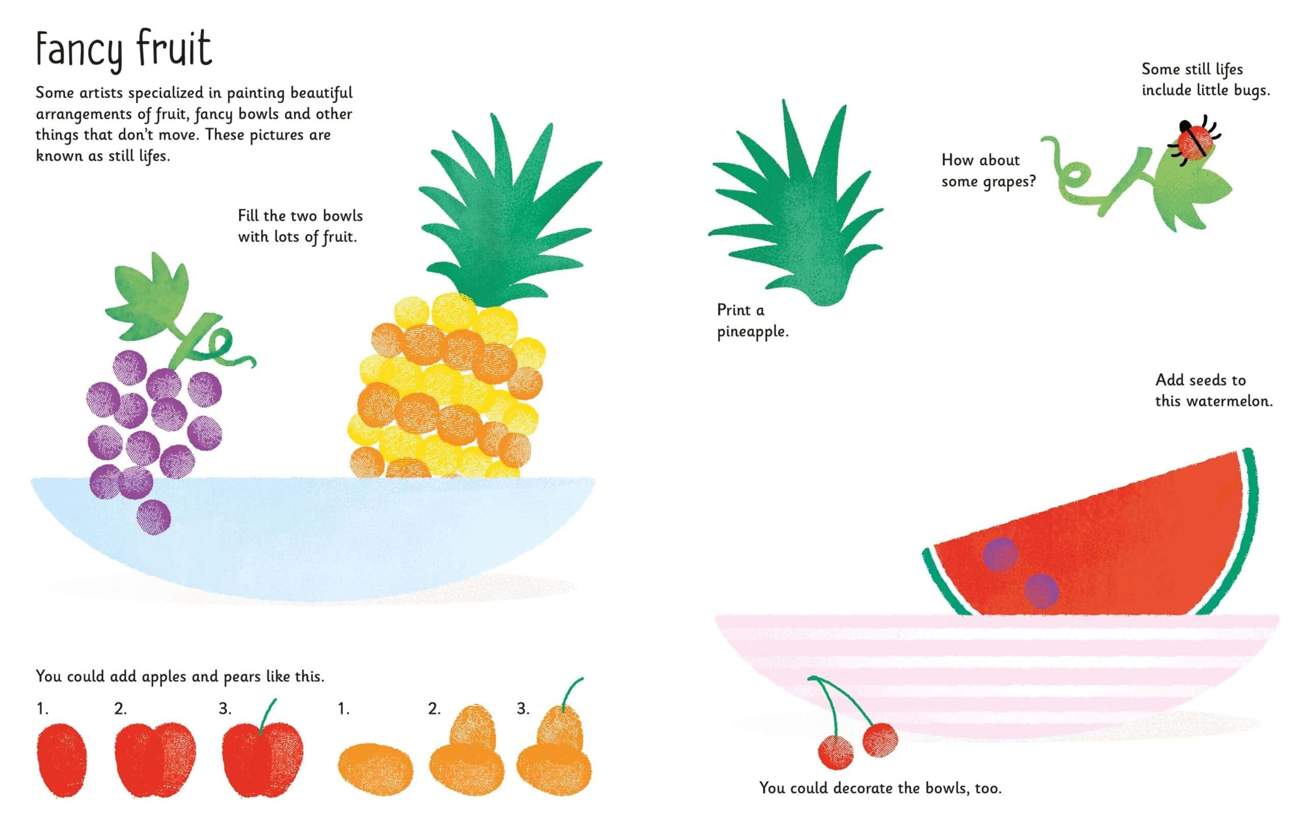 Carte pentru copii - Fingerprint Activities Art