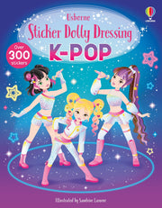 Carte cu stickere - Sticker Dolly Dressing K-POP, Usborne