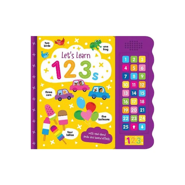 Carte cu sunete în engleză – Cifrele 1, 2, 3 (Let's Learn 123s), North Parade