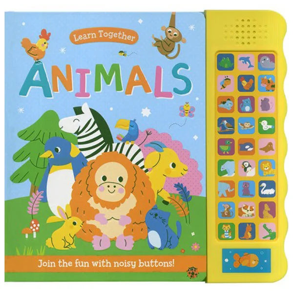 Carte cu sunete în engleză – Animale (Learn Together: Let's Learn Animals), North Parade