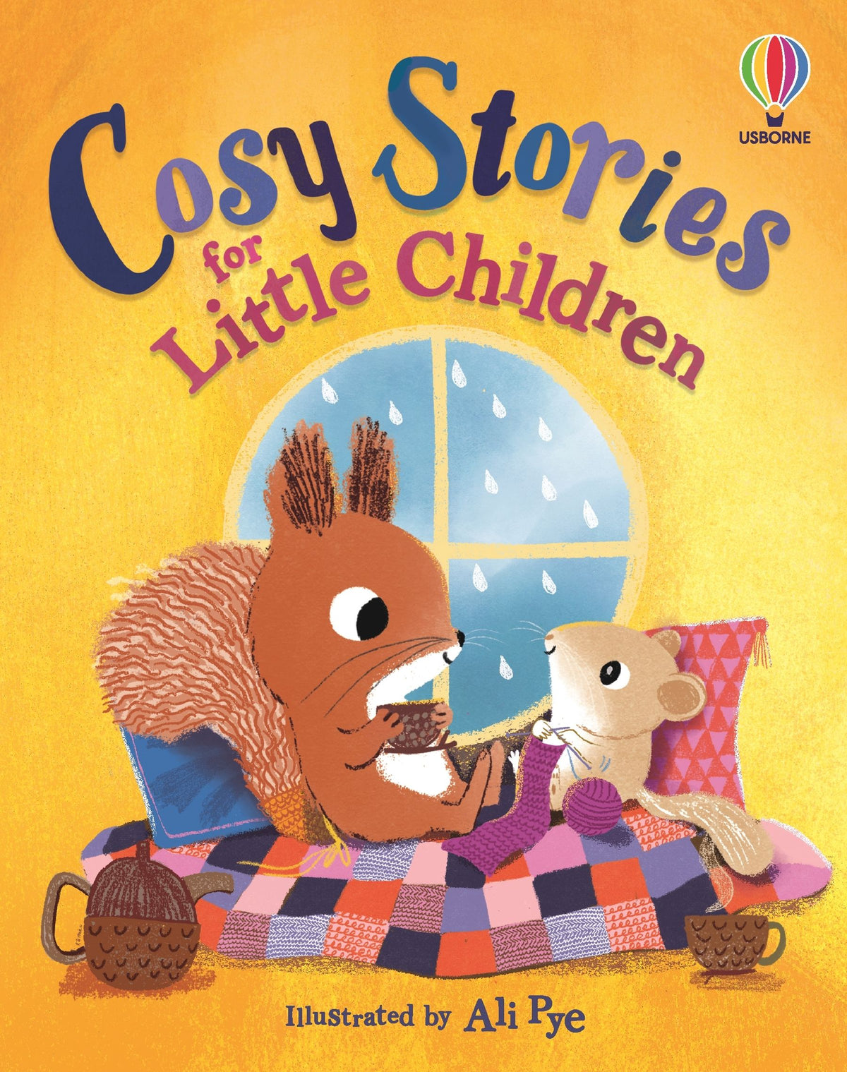 Carte cu povești, Cosy stories for little children, Usborne + 6 luni