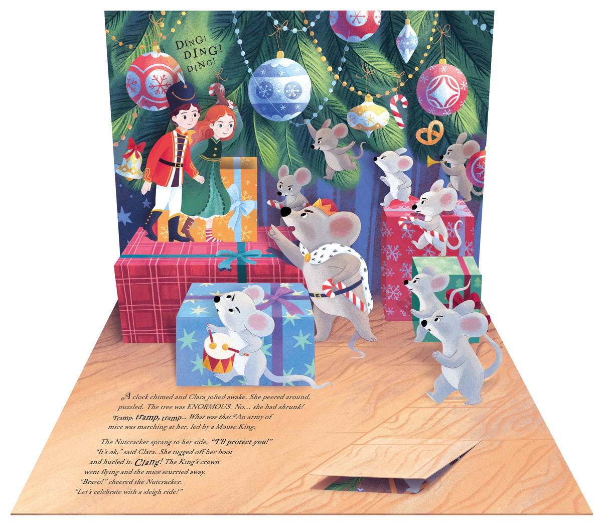 Carte pop-up, Pop-up nutcracker, Usborne + 1 an