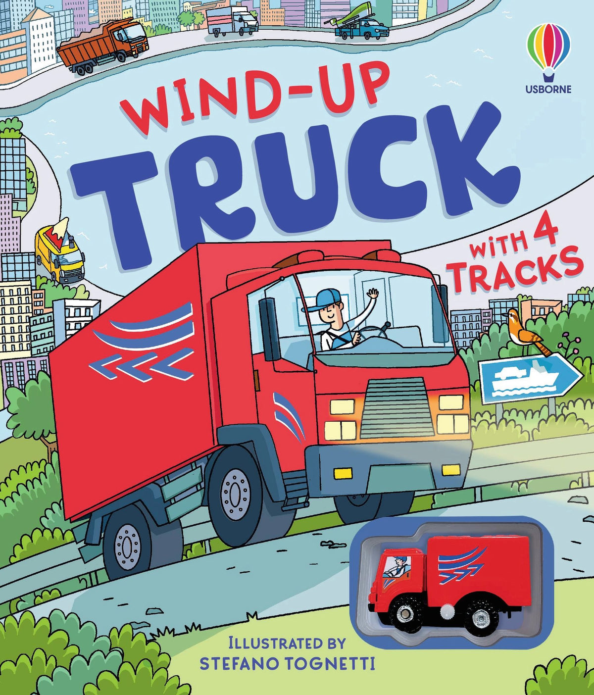 Carte cu mecanism (wind-up), Wind-up truck, Usborne + 1 an