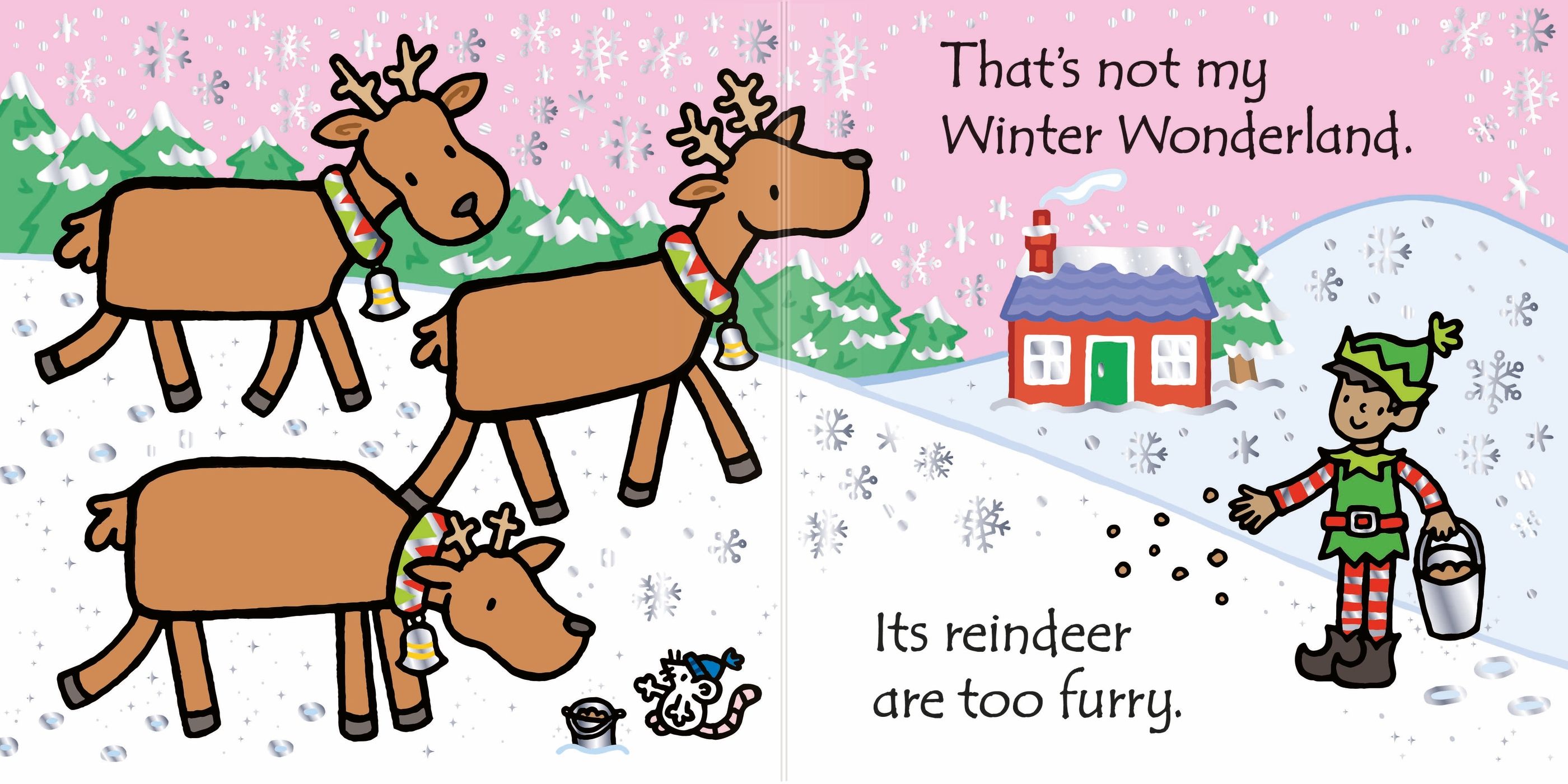 Carte senzoriala  That's not my... Winter Wonderland, Usborne, + 0 luni
