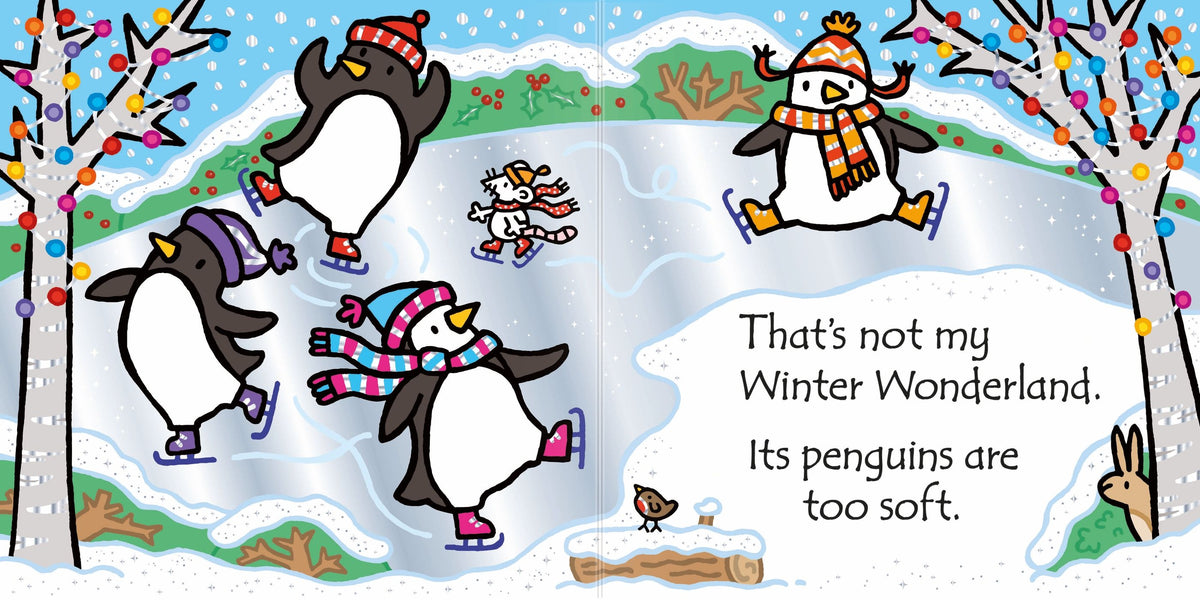 Carte senzoriala  That's not my... Winter Wonderland, Usborne, + 0 luni