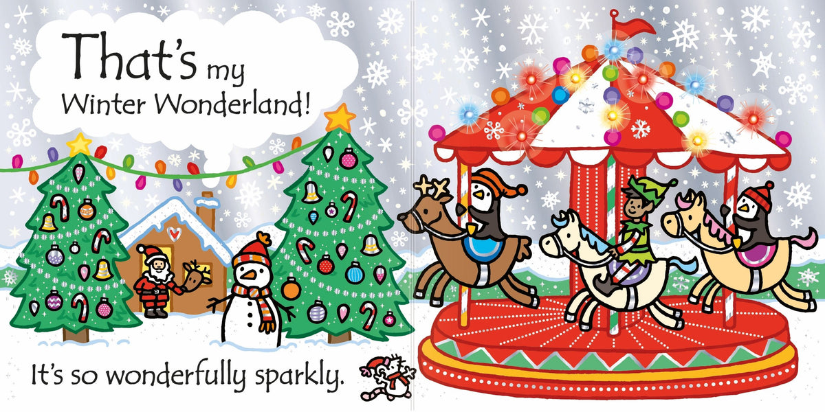 Carte senzoriala  That's not my... Winter Wonderland, Usborne, + 0 luni