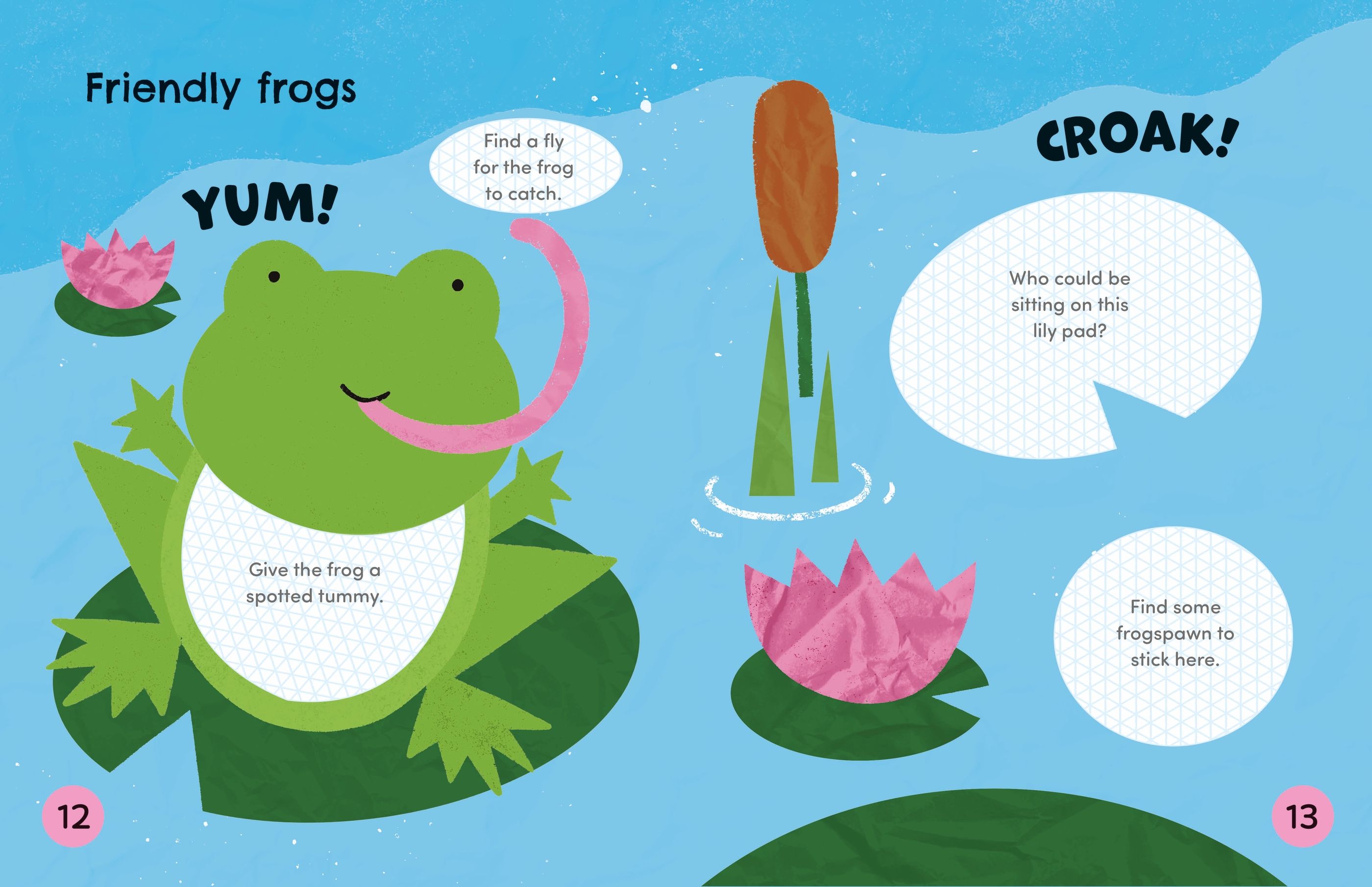 Carte cu activitati - Cut and Stick Nature, Usborne
