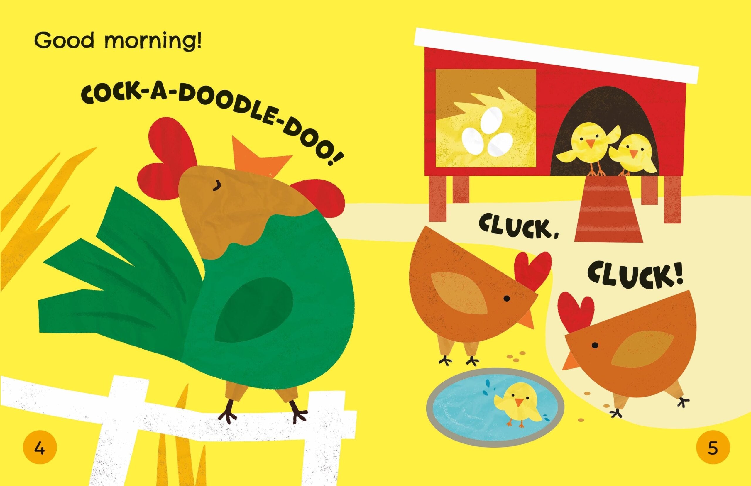 Carte pentru copii, Usborne, Cut and Stick Farm, 3 ani+