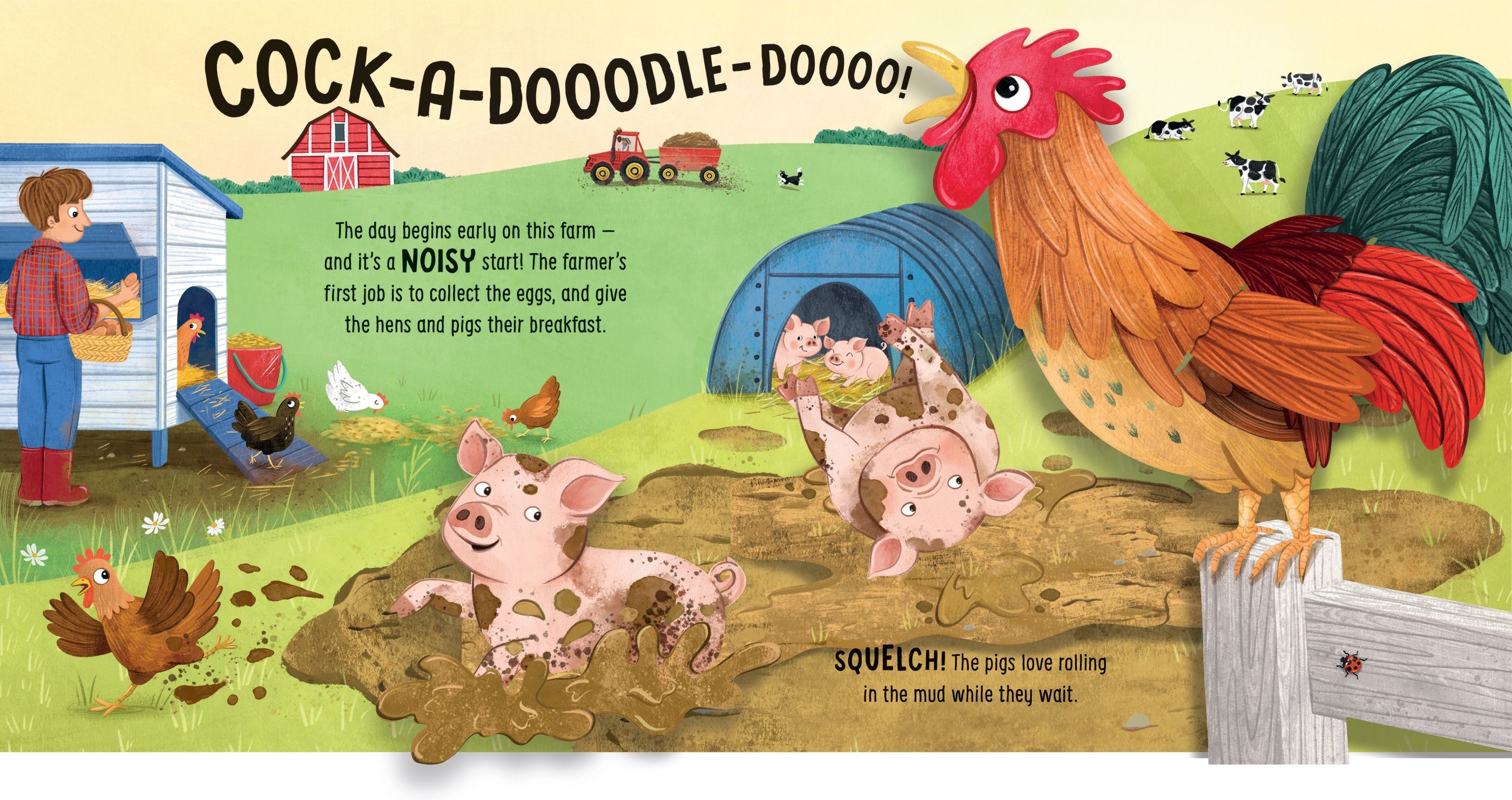 Carte pop-up - Pop-up Farm, Usborne