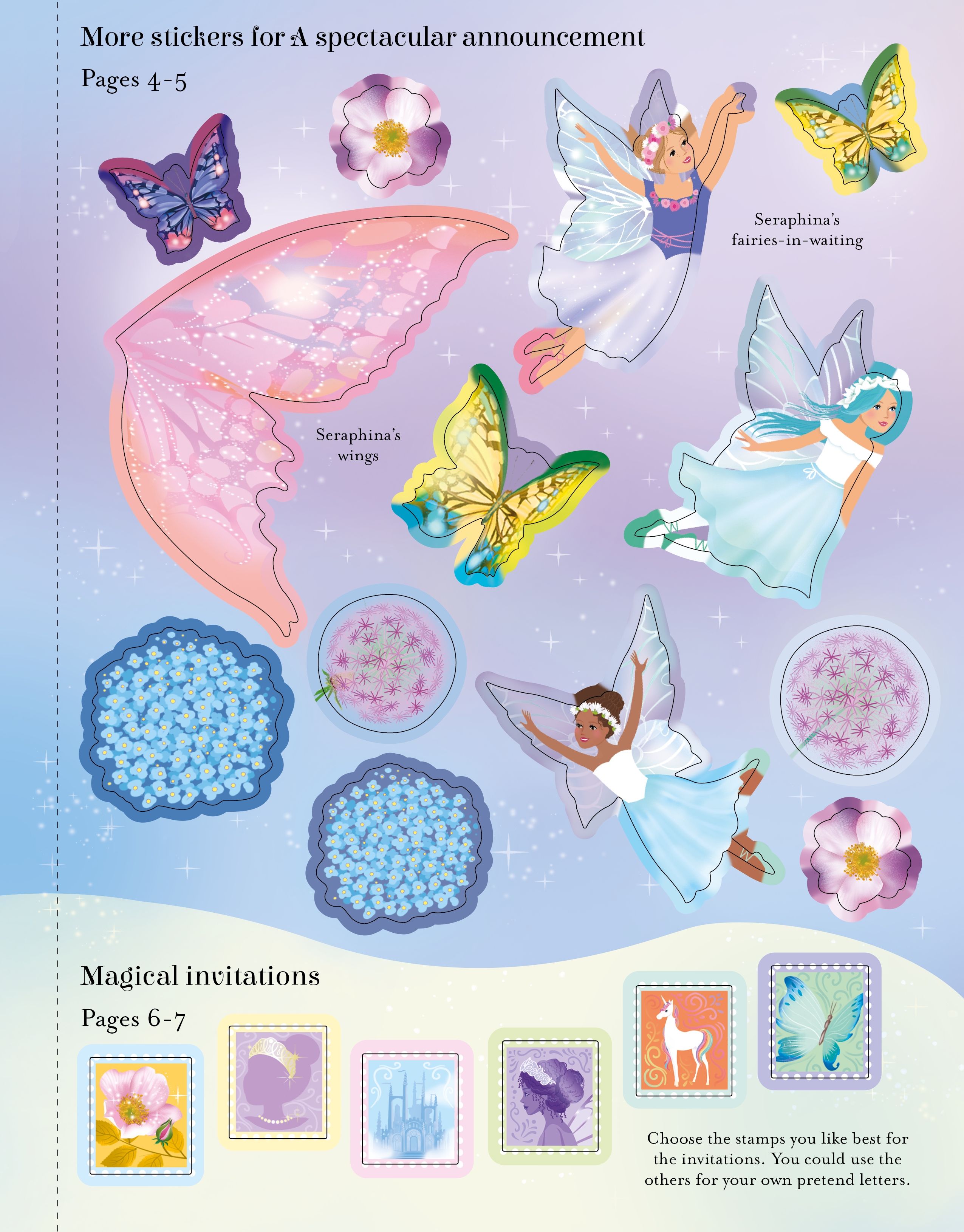 Sticker Dolly Dressing Magical Fairy Ball Activity Book - Carte cu stickere - Carte pentru copii