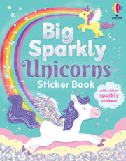 Big Sparkly Unicorns Sticker Book - Carte cu stickere - Carte pentru copii