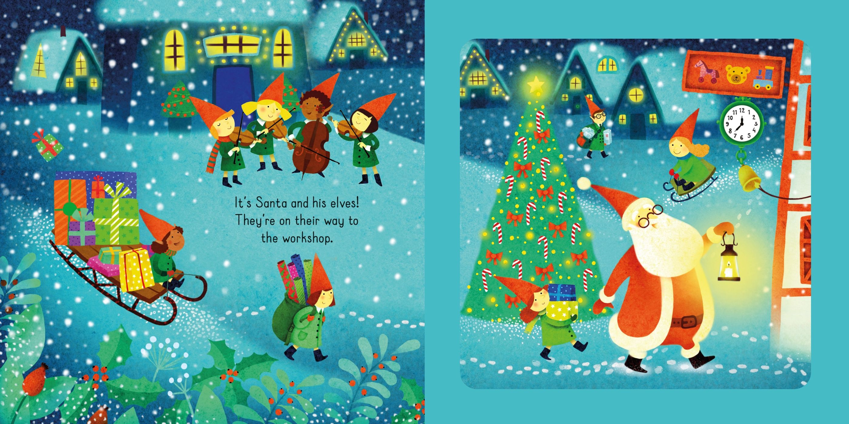 Santa Story Jigsaw Book