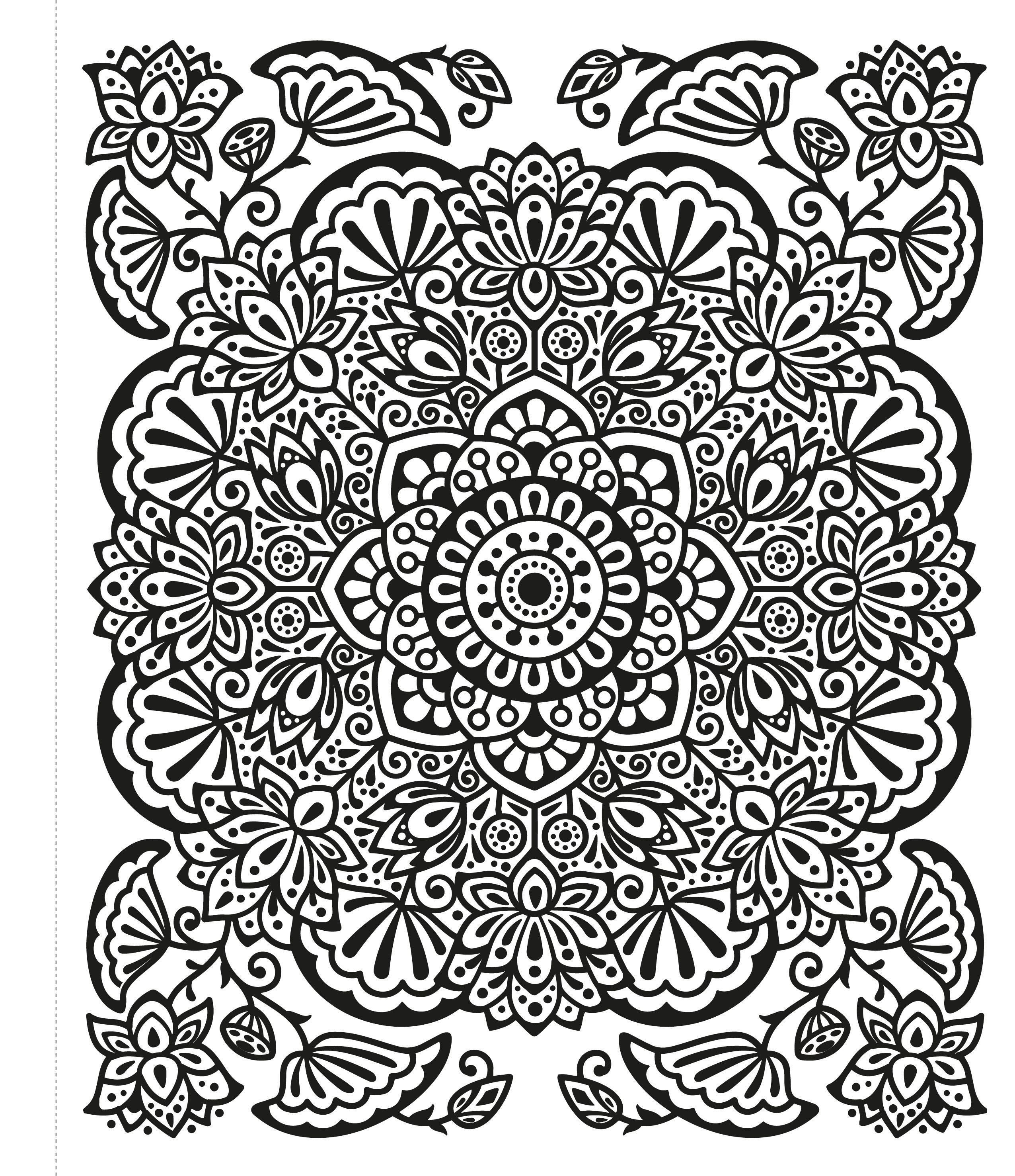 Carte de colorat - Mandalas Magic Painting, Usborne