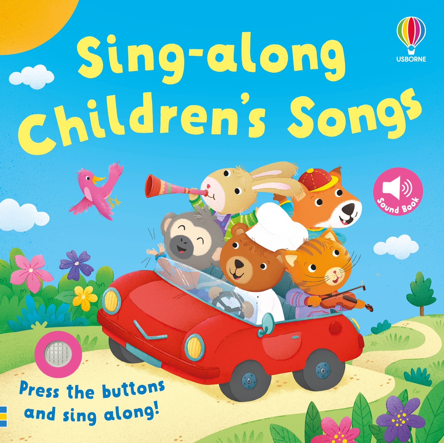 Carte muzicala - Sing-along Children's Songs, Usborne