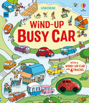 Carte Wind-Up Busy Car, Usborne, + 3 ani