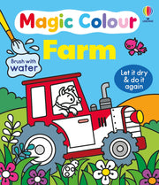 Carte de colorat - Magic Colour Farm, Usborne