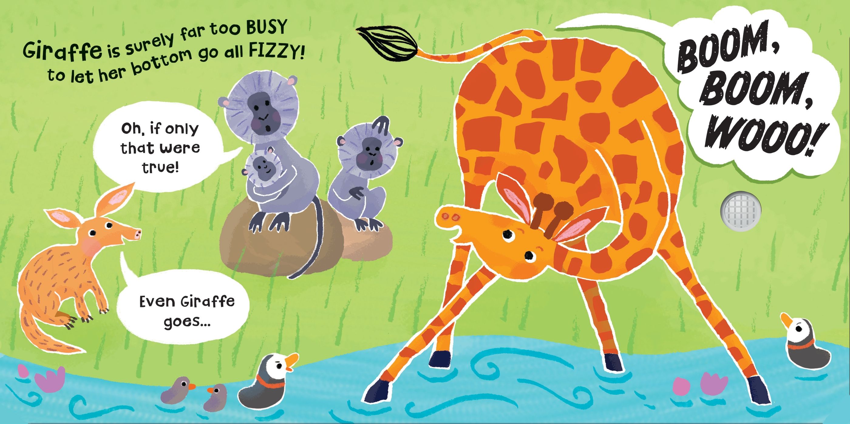 Carte ilustrată, Was that your bottom elephant?, Usborne + 6 luni