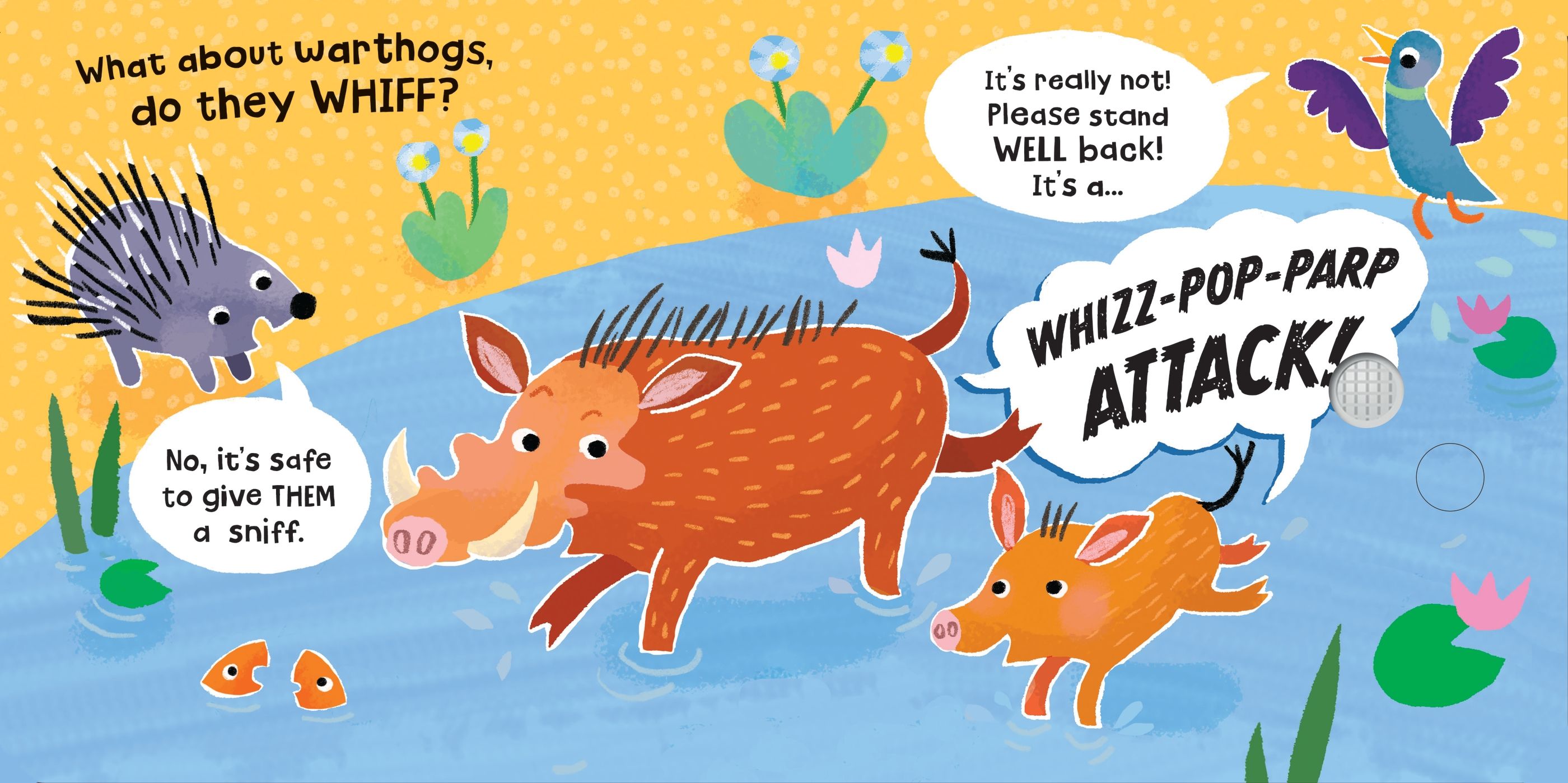 Carte ilustrată, Was that your bottom elephant?, Usborne + 6 luni