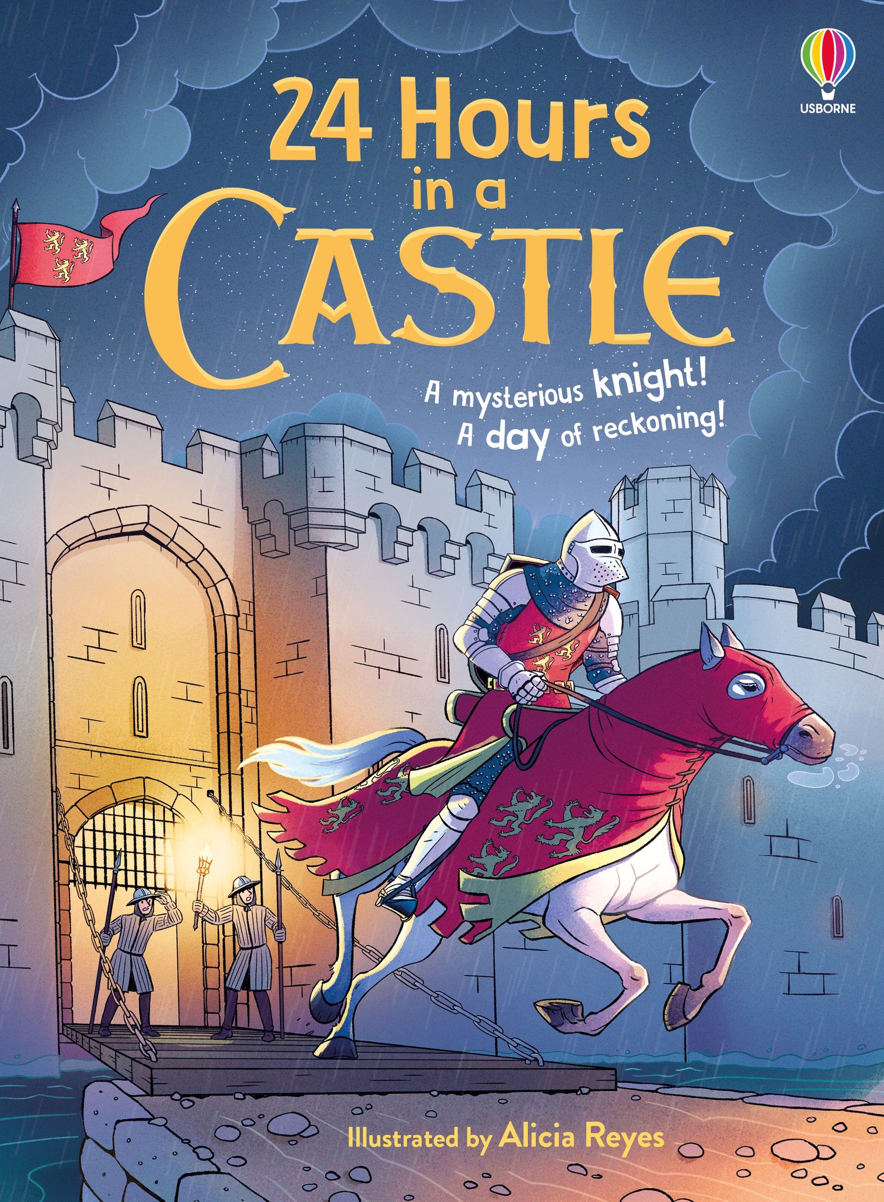 Carte enciclopedica - 24 Hours in a Castle, Usborne
