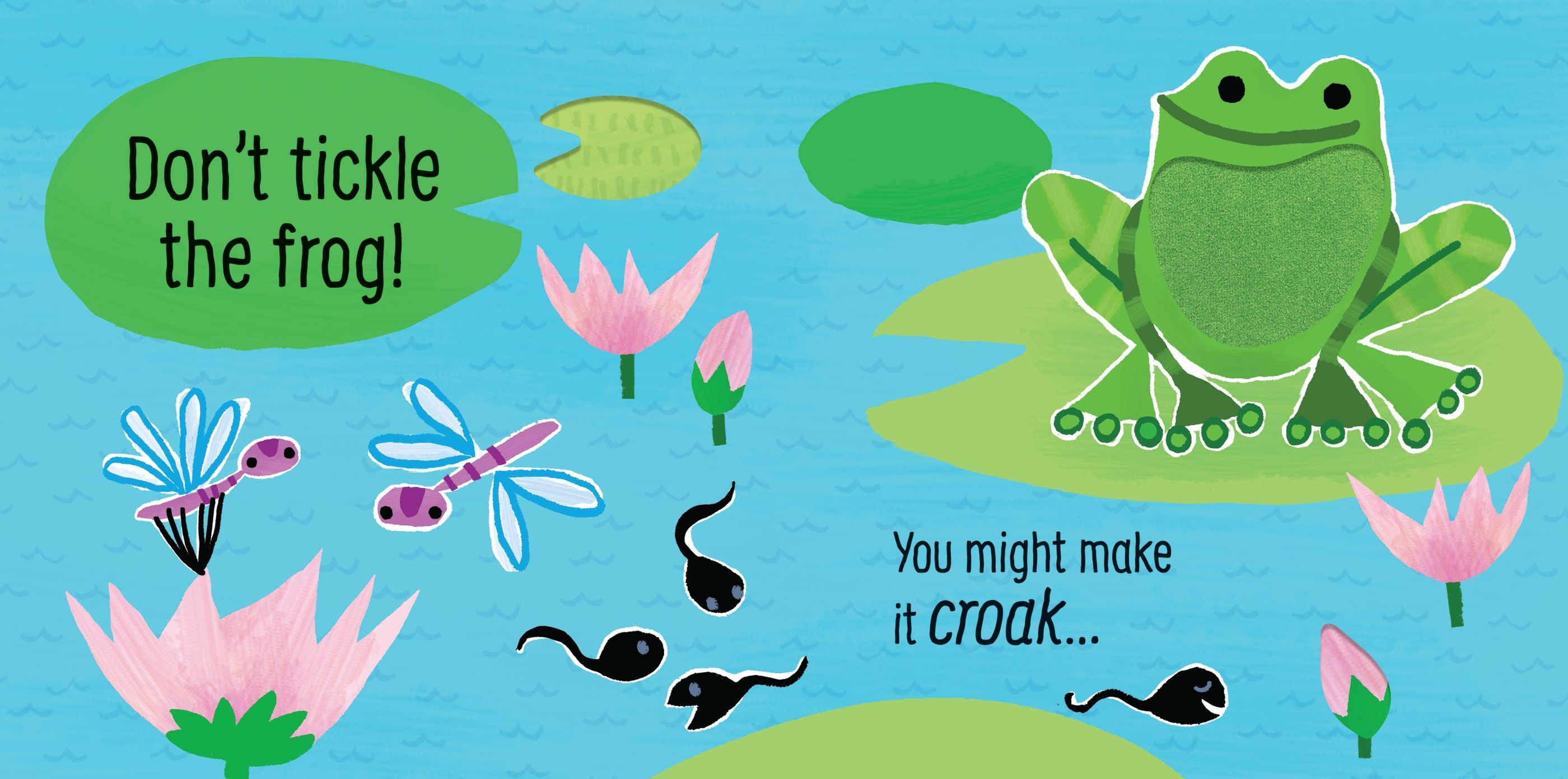 Carte cu sunete - Don't Tickle the Duck!, Usborne