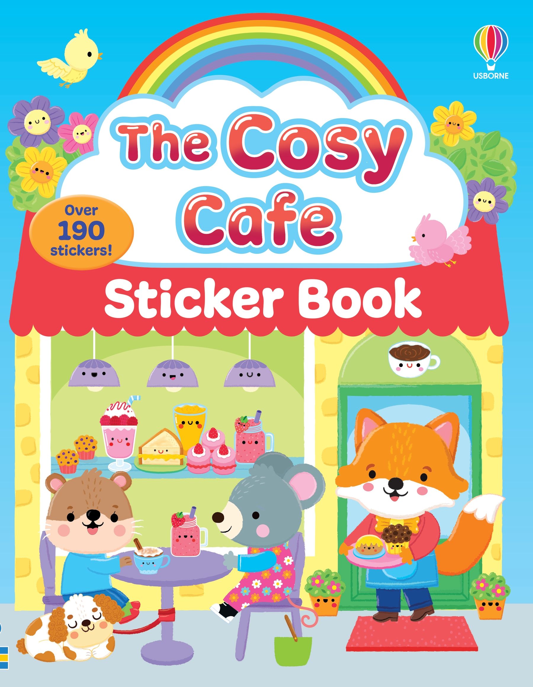 The Cosy Cafe Sticker Book - Carte cu stickere - Carte pentru copii