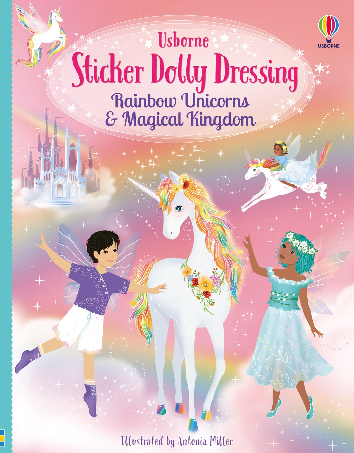 Sticker Dolly Dressing Rainbow Unicorns and Magical Kingdom - coperta