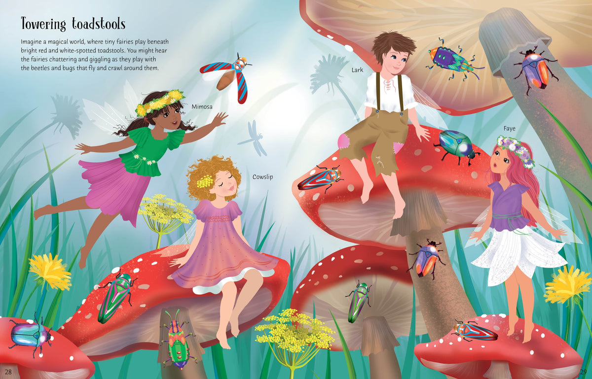 Sticker Dolly Dressing Rainbow Unicorns and Magical Kingdom - interior 2