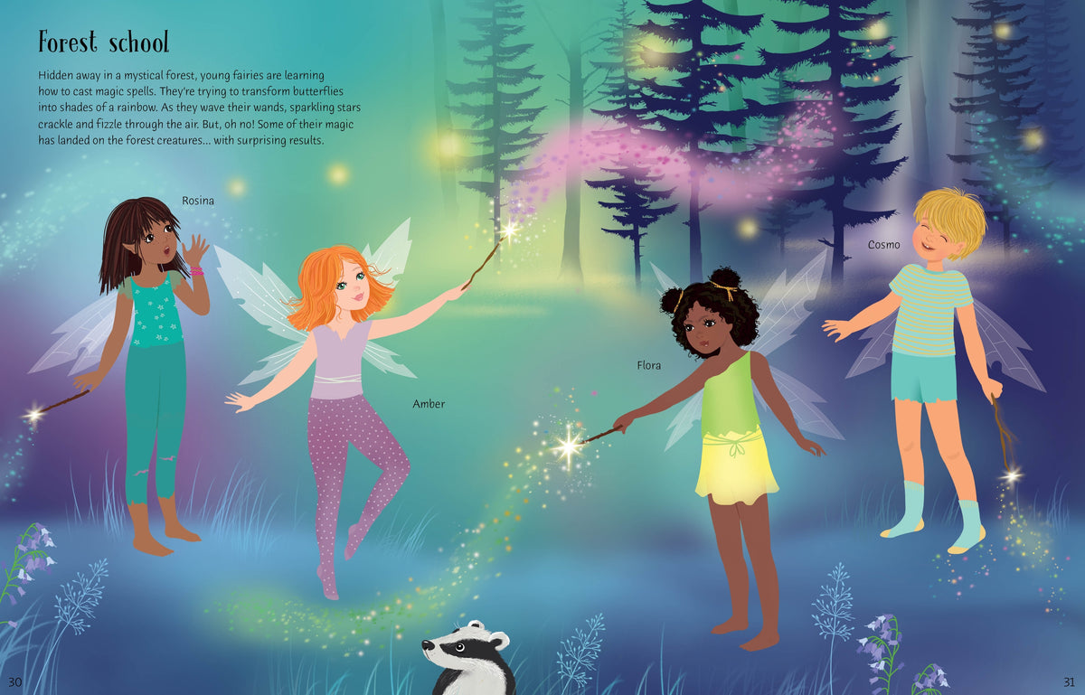 Sticker Dolly Dressing Rainbow Unicorns and Magical Kingdom - interior 3