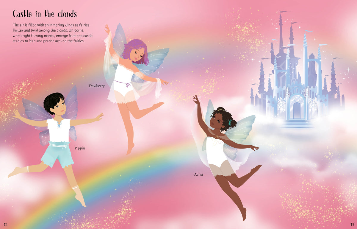 Sticker Dolly Dressing Rainbow Unicorns and Magical Kingdom - interior 7