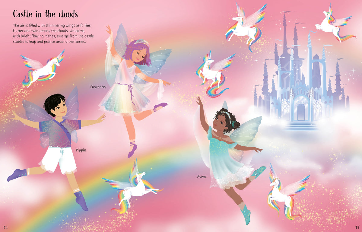 Sticker Dolly Dressing Rainbow Unicorns and Magical Kingdom - interior 8