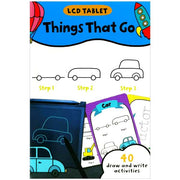 Tablet & flashcard set - Things that go