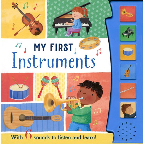 Carte pentru copii, North Parade, 6 BUTTON SOUND - LISTEN TO THE INSTRUMENTS, 3+ ani