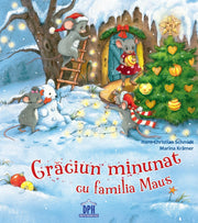 Carti de Craciun pentru copii - Craciun minunat cu familia Maus