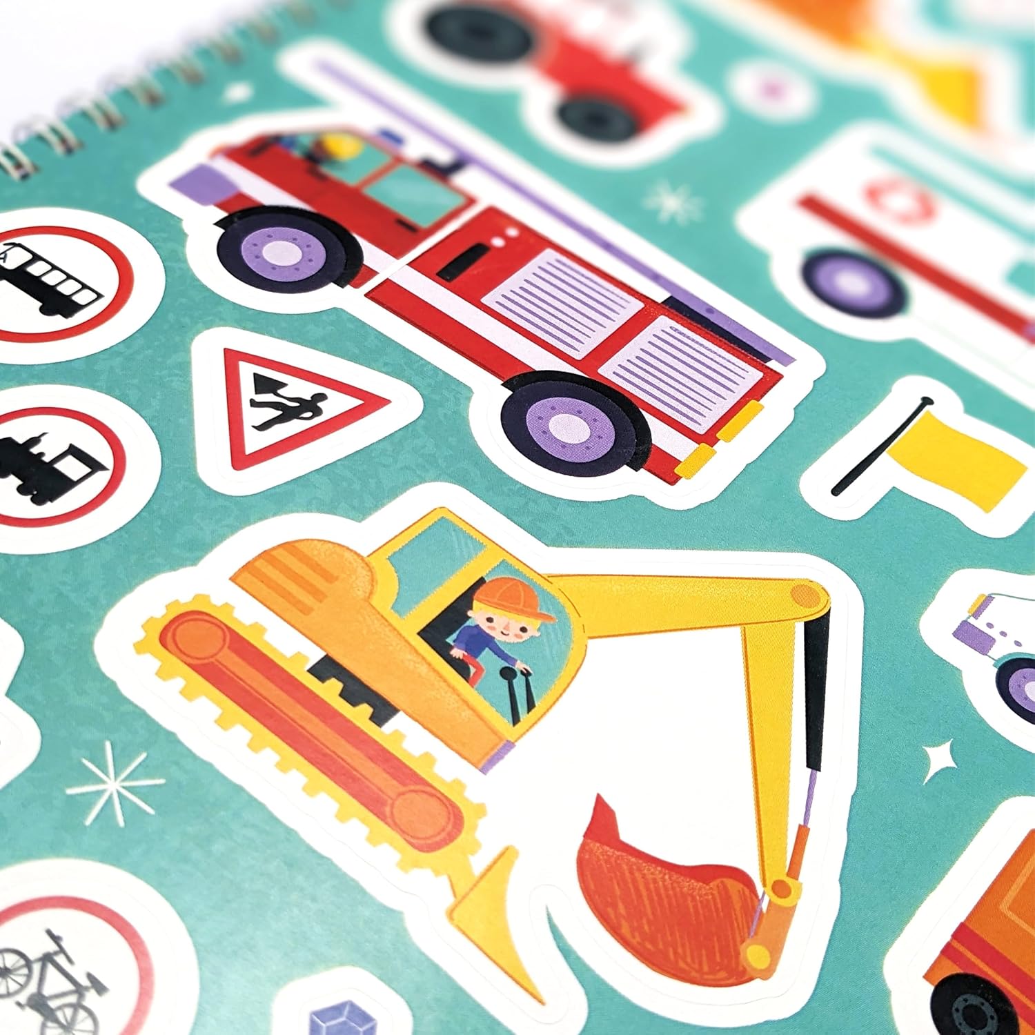 Carte pentru copii, NPP, Gem Art Activity Book: Things That Go, 3+ ani