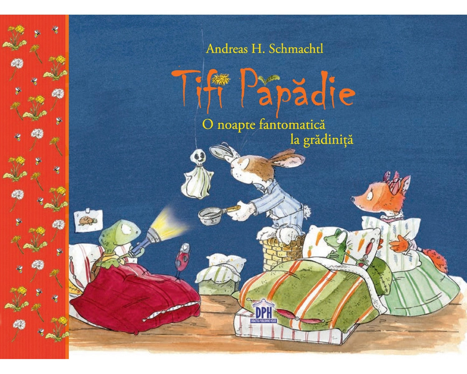 Carte pentru copii, Andreas H. Schmachtl, Tifi Papadie - O noapte fantomatica la gradinita, 3+ ani