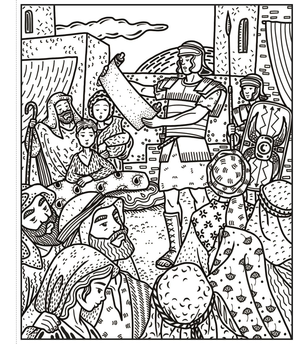 Carte pentru copii, Usborne, Nativity Magic Painting Book, 5+ ani