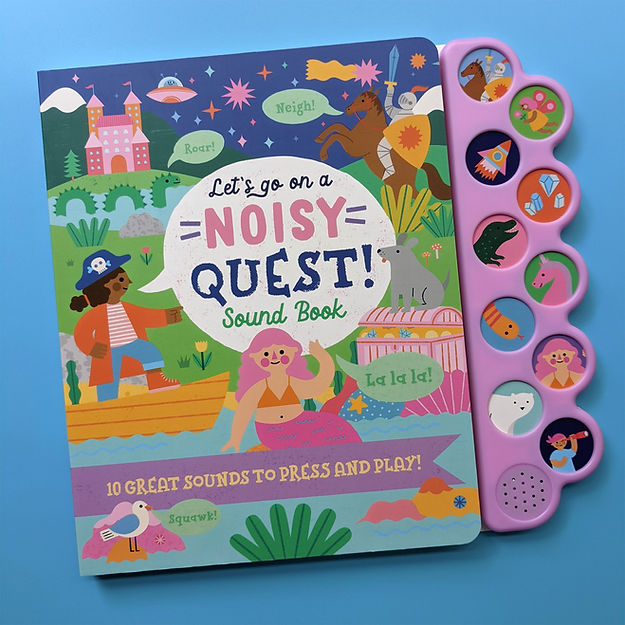 Carte pentru copii, North Parade, 10 BUTTON SOUND - QUEST, 3+ ani