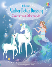 Sticker dolly Dressing - Unicorns and Mermaids, + 3 ani