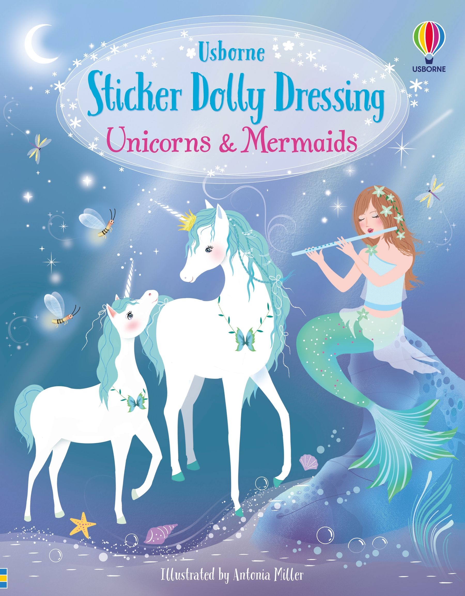 Sticker dolly Dressing - Unicorns and Mermaids, + 3 ani