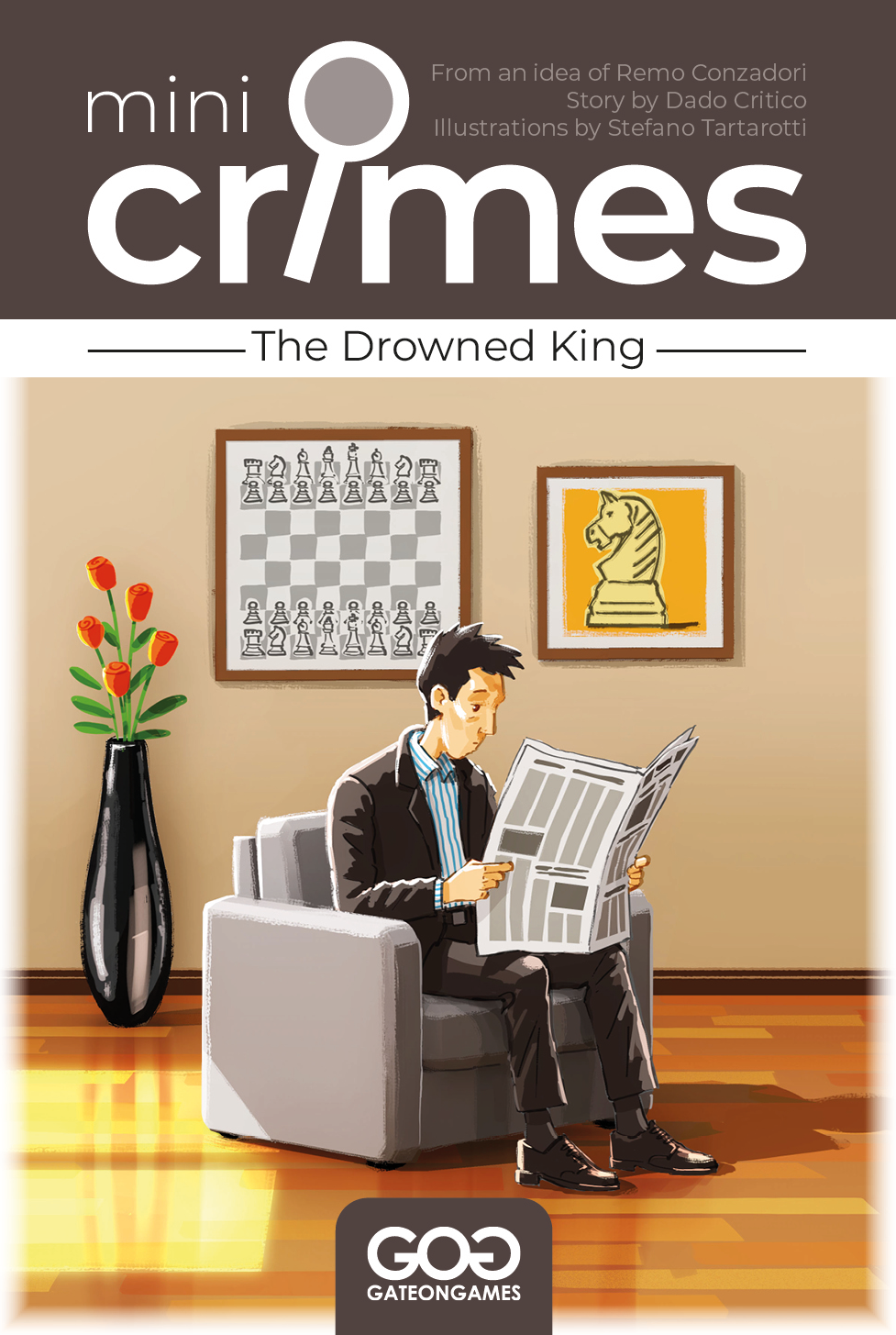 Joc de investigatii, GateOnGames, Mini Crimes S1, The Drowned King, 8+ ani