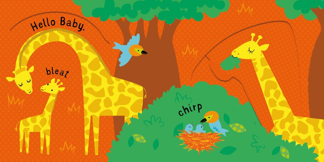 Carte pentru copii, Usborne, Slide and See Animals, 0+ luni