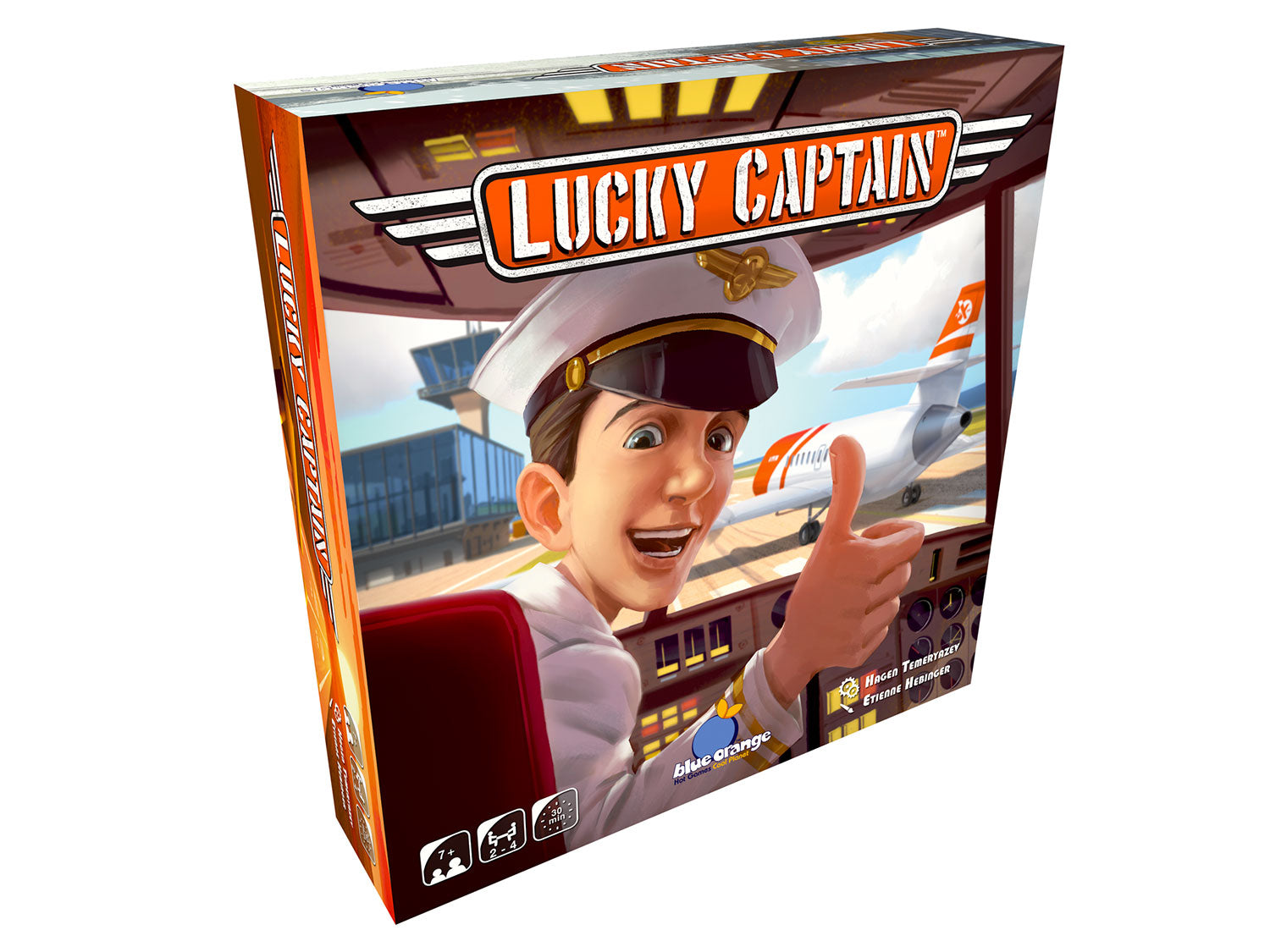 Lucky Captain - joc de strategie cu avioane - Blue Orange, + 7 ani