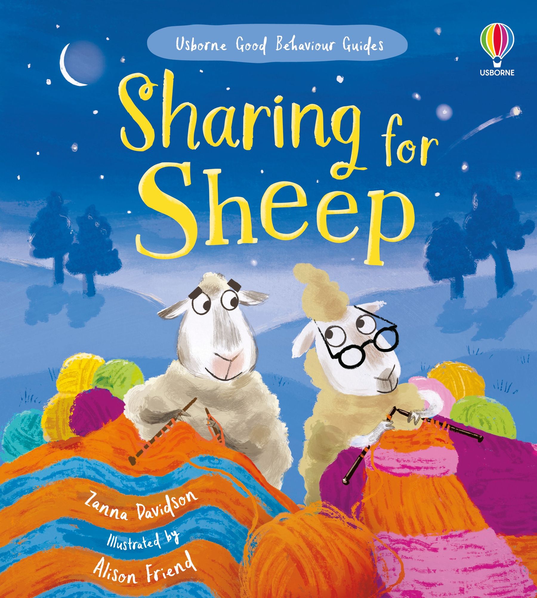Carte pentru copii, Usborne, Sharing for Sheep, 2+ ani