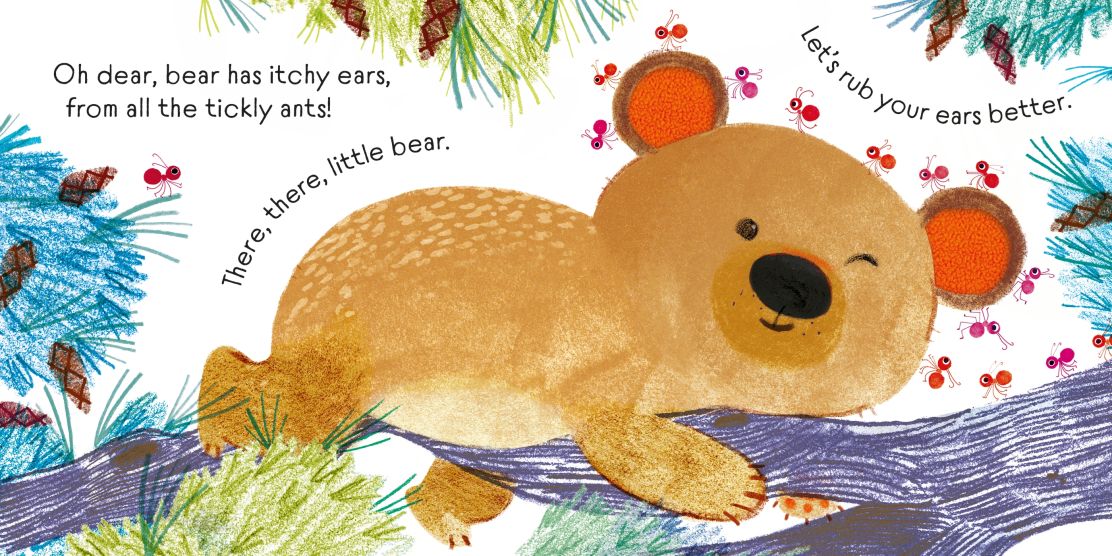 Carte pentru copii, Usborne, There There Little Bear, 1+ ani