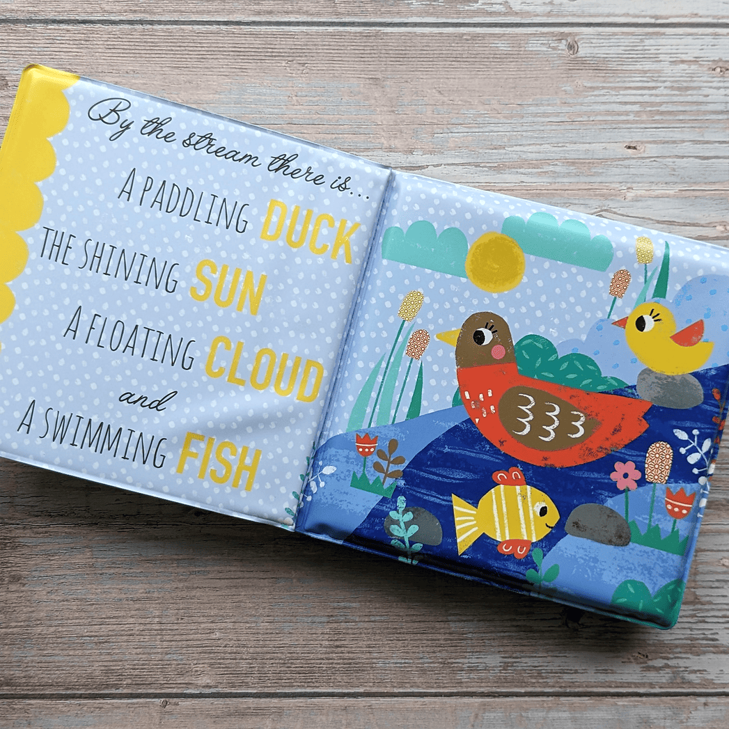 Carte pentru copii - First Words at Bathtime - In the Garden